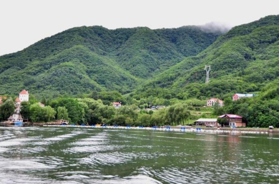 夏天的丹东宽甸青山沟真的太美了,这里溪水清澈见底,山峦间大小瀑布36