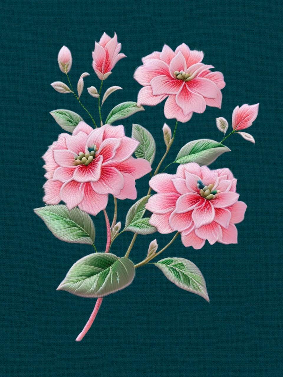 花卉图案# #艺术欣赏# #刺绣# #手工日常# #素材分享# #苏绣