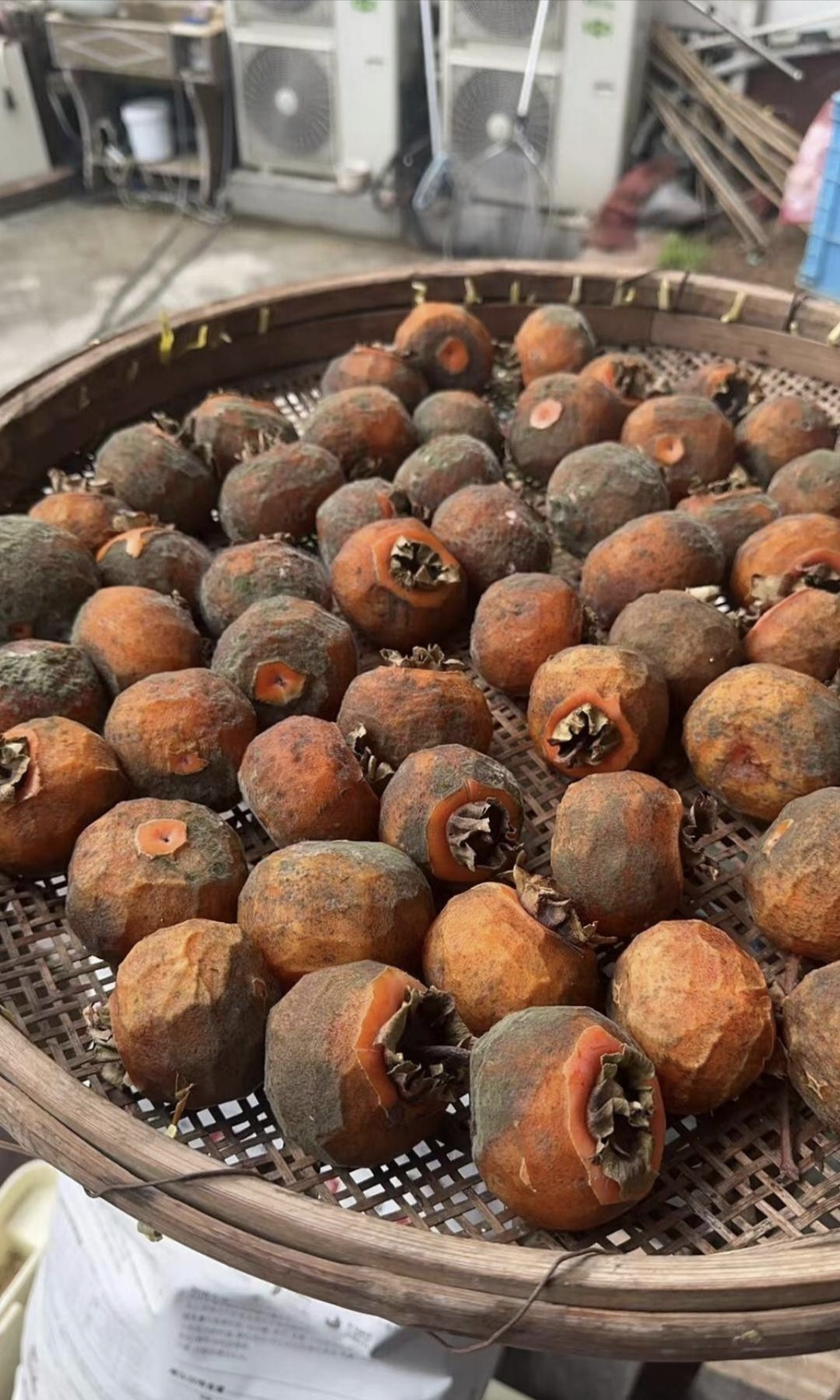 同事之前给了我一些柿饼超好吃
