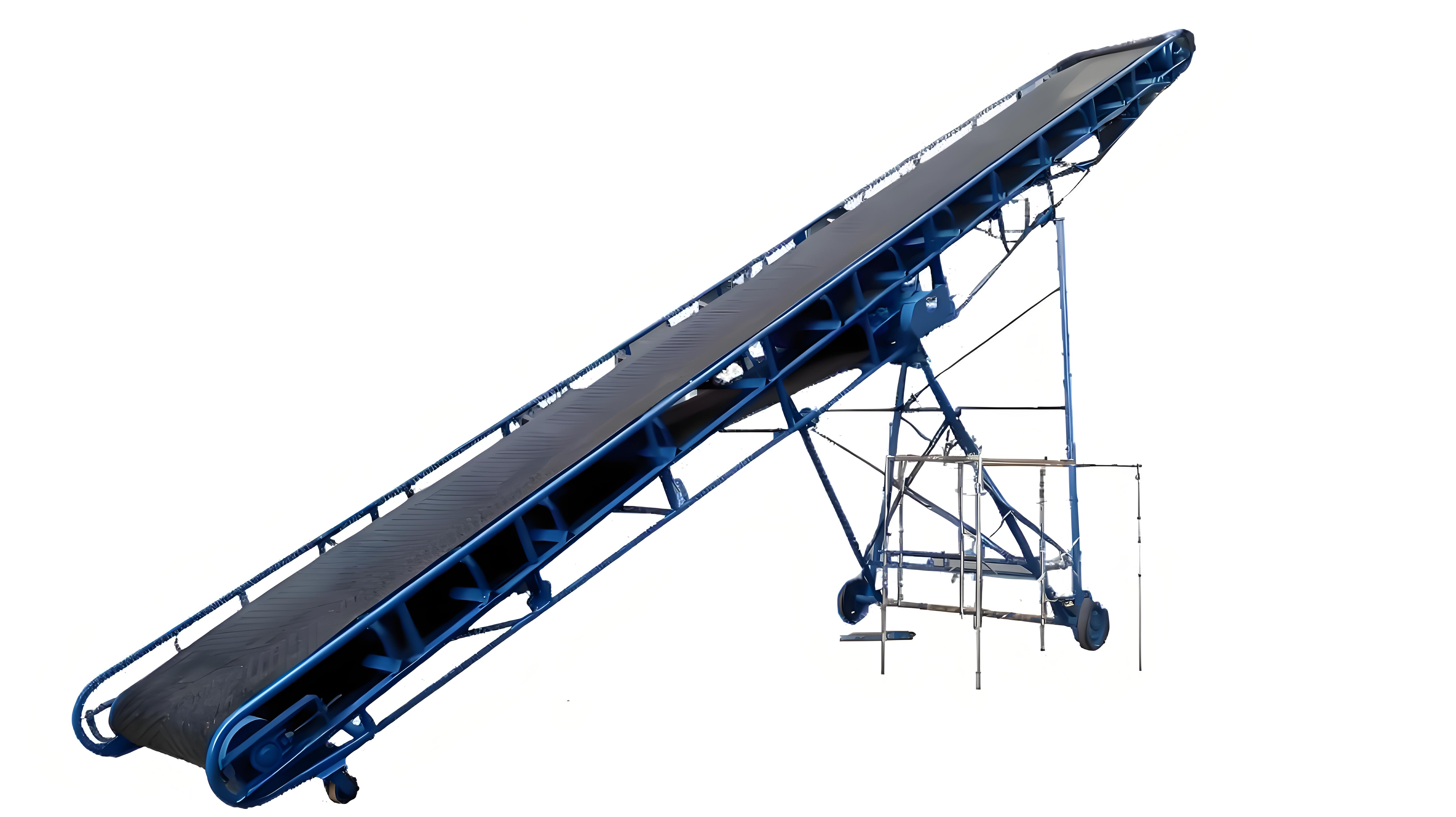 皮带输送机工作原理  皮带输送机是一种常见的物料运输设备,广泛应用