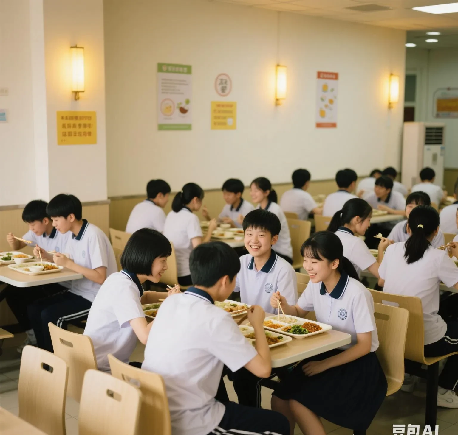 二,食堂给校长送钱