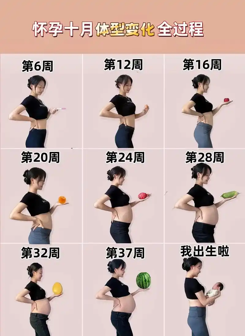 怀孕16周时,孕妇肚子大小因人而异