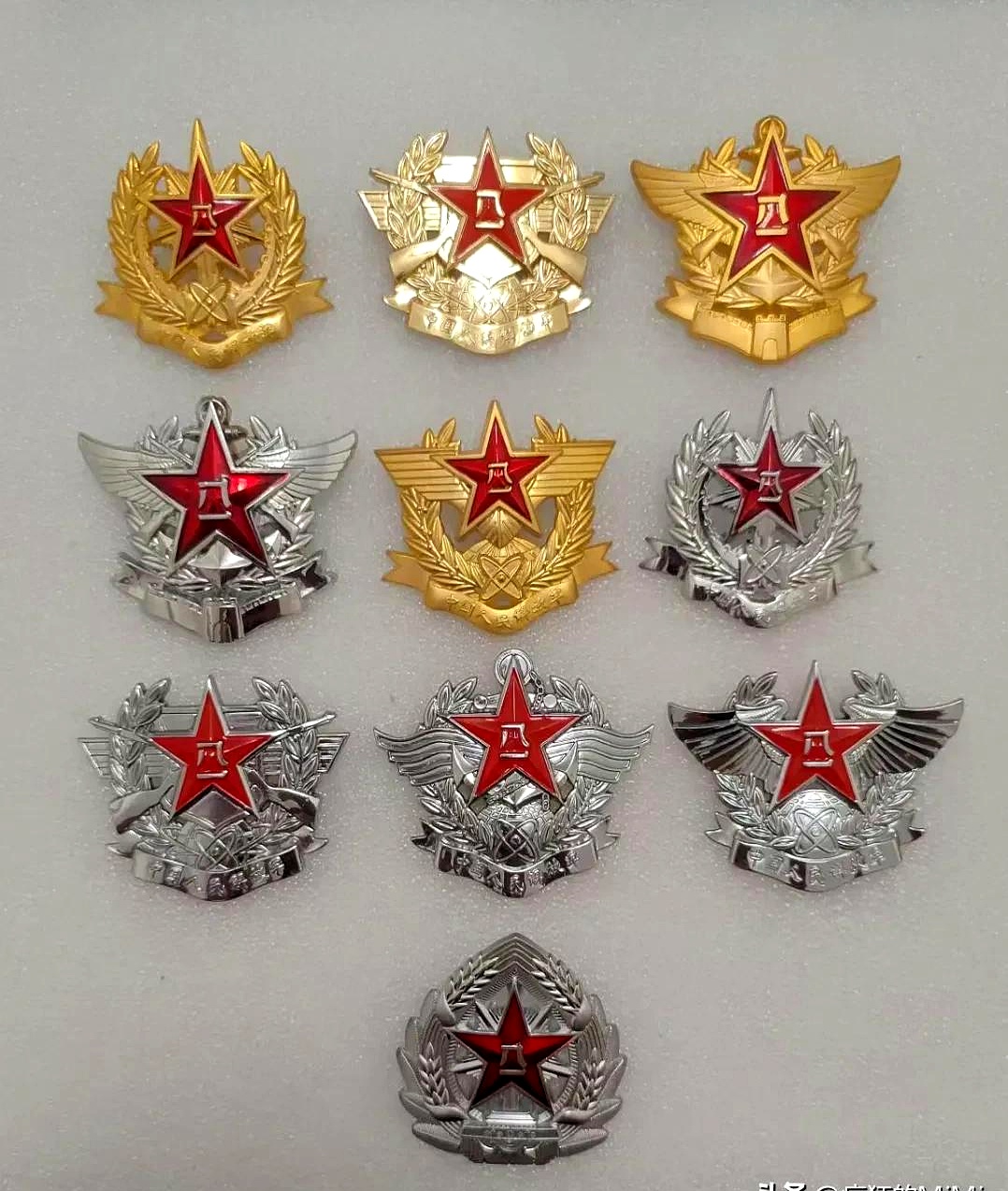 解放军帽徽设计那点事儿,藏着不少门道