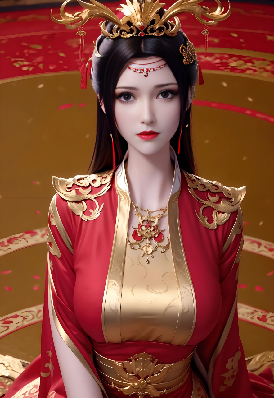 《斗破苍穹》国漫女神ai高清手机壁纸:云韵最后和谁在一起了?