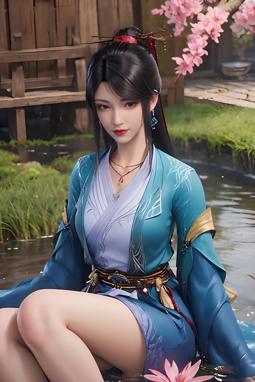 元尊国漫女神ai手机壁纸:夭夭为何被戏称为酒鬼呢?