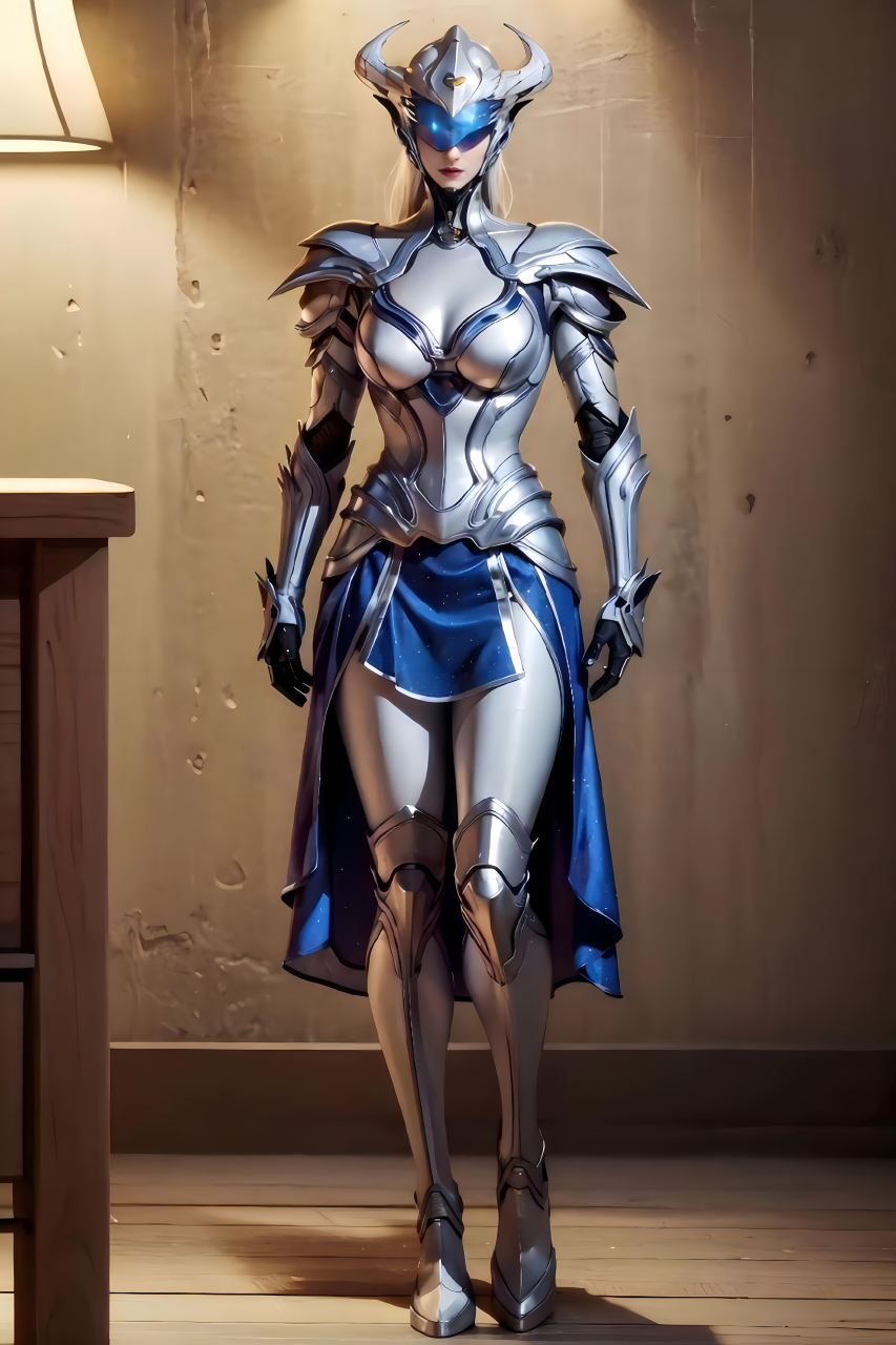 《吞噬星空》国漫女神ai绘图作品:流银护卫属于什么战力级别呢?