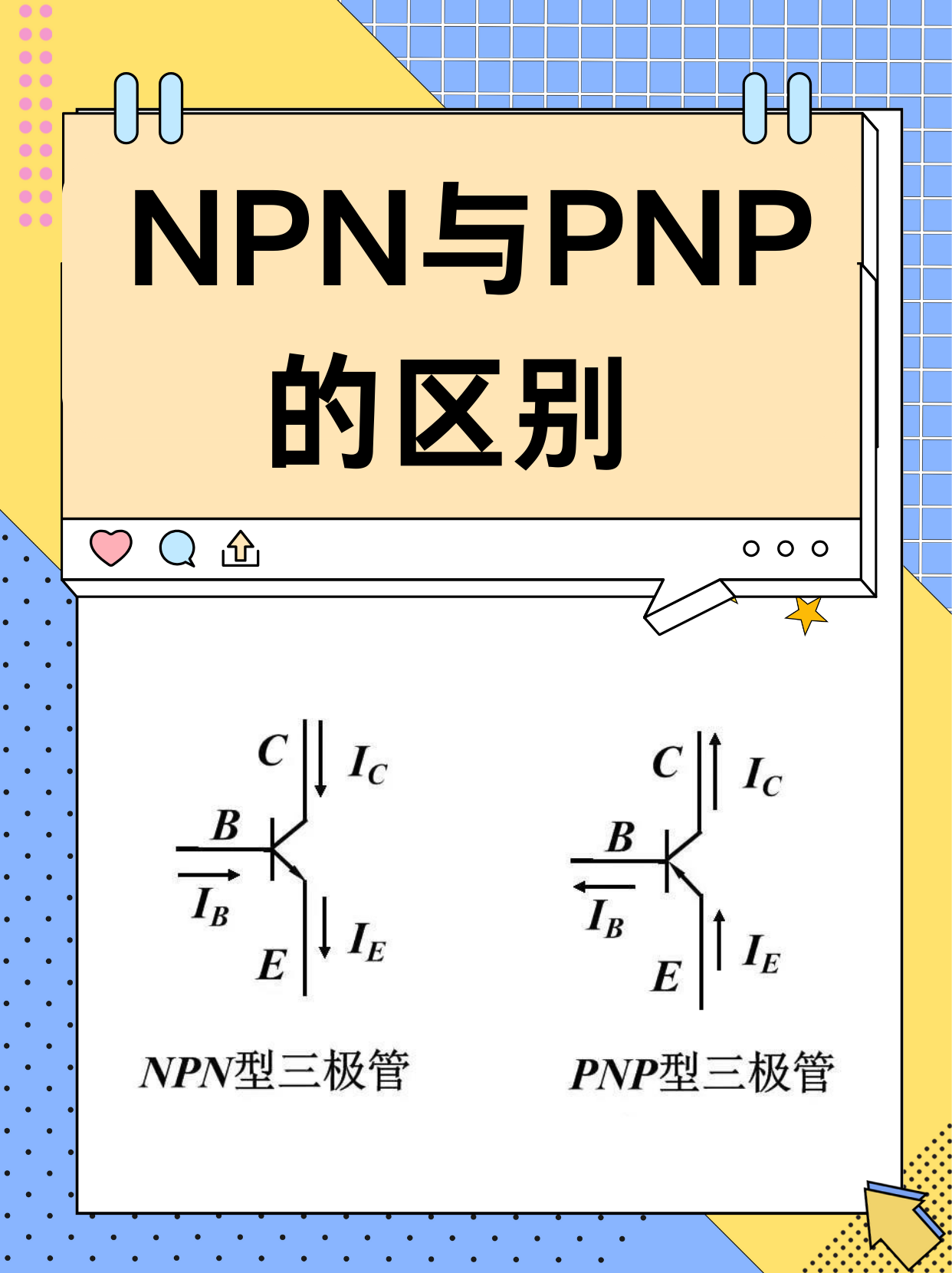 pnp电流方向图解图片