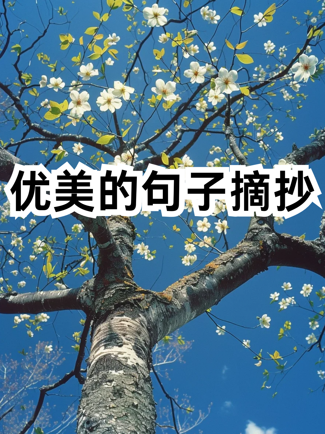 1."天空没有翅膀的痕迹,而我已飞过."   2