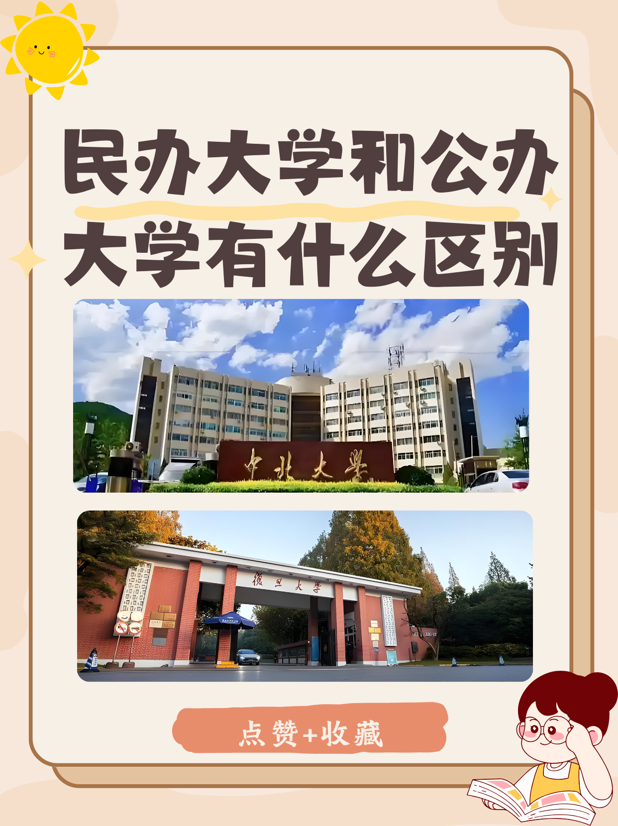 简单来说,公办大学是由国家或地方政府设立和资助的,而民办大学则是由