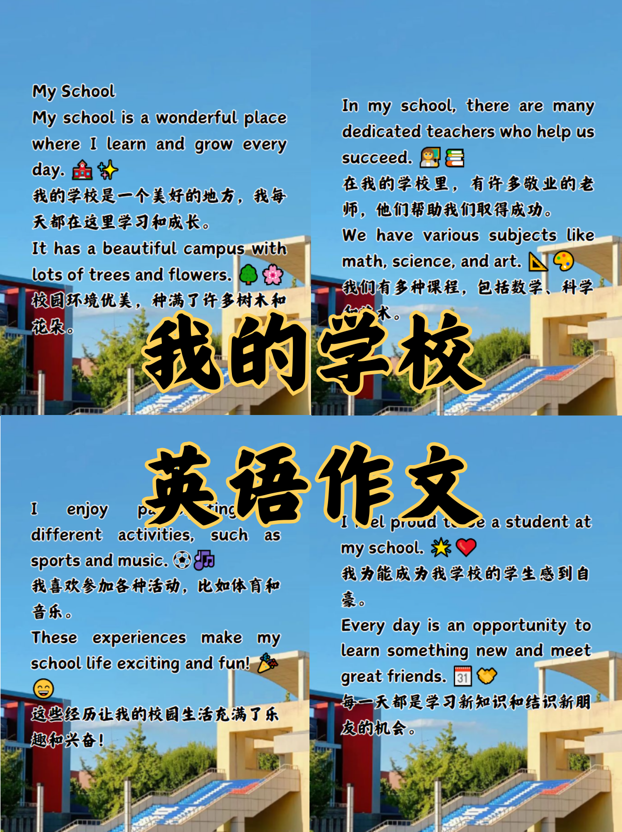 六年级英语作文（MySchool）(六年级英语作文myschoollife)