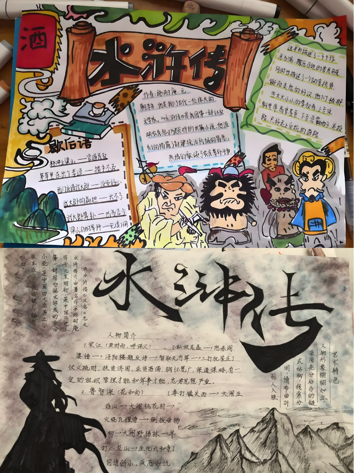 《水浒传》是中国古代四大名著之一,讲述了梁山