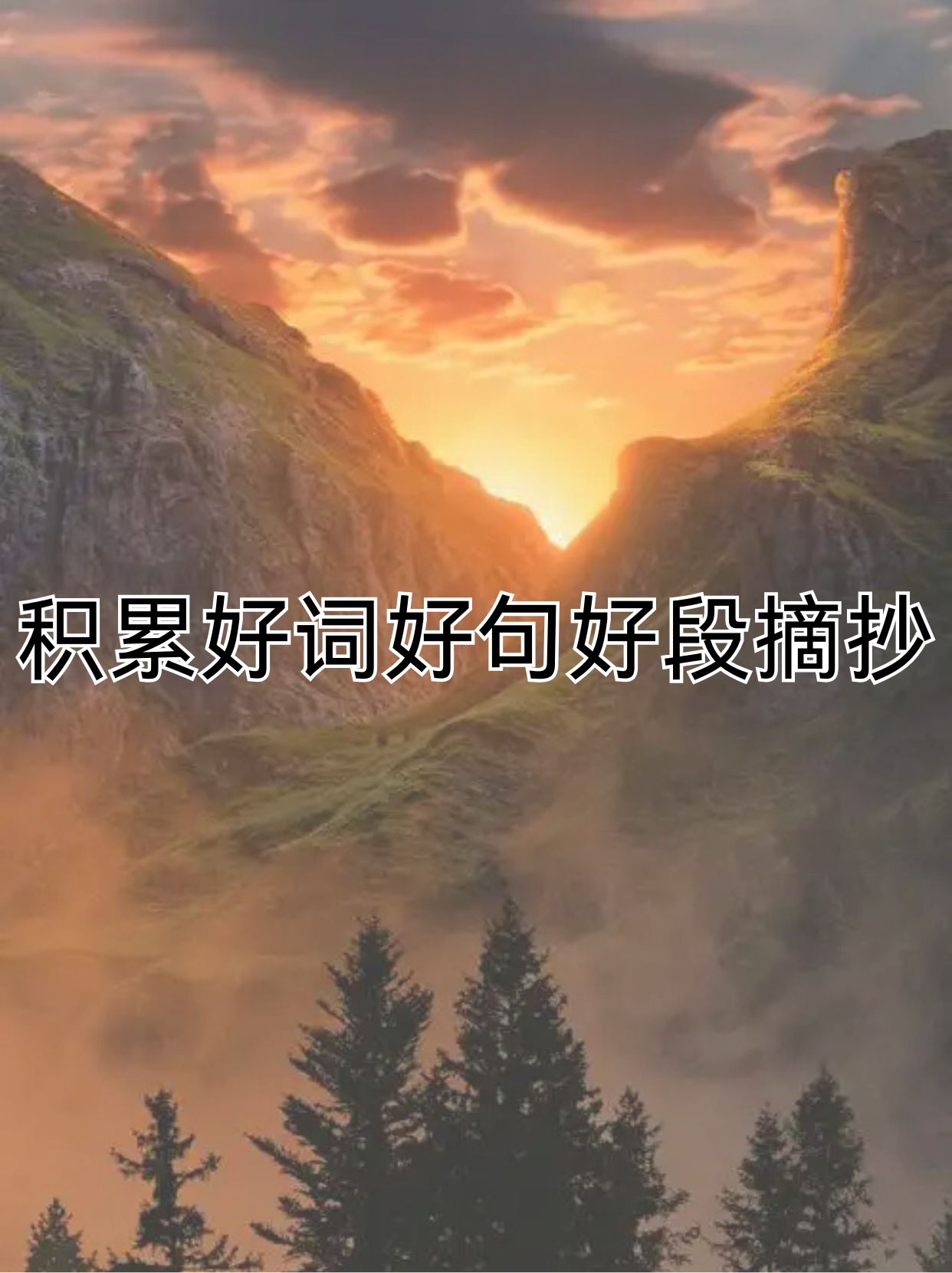好句好段好句好段摘抄大全优美积累好词好句好段摘抄好句好段好句积累