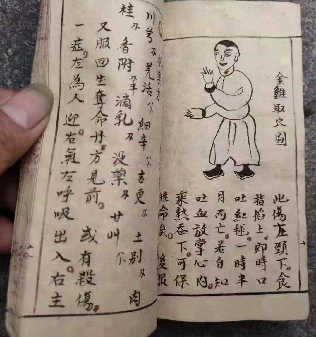 《三十六穴点打秘诀》共43筒子页内容有点穴致命二十四招秘法十二