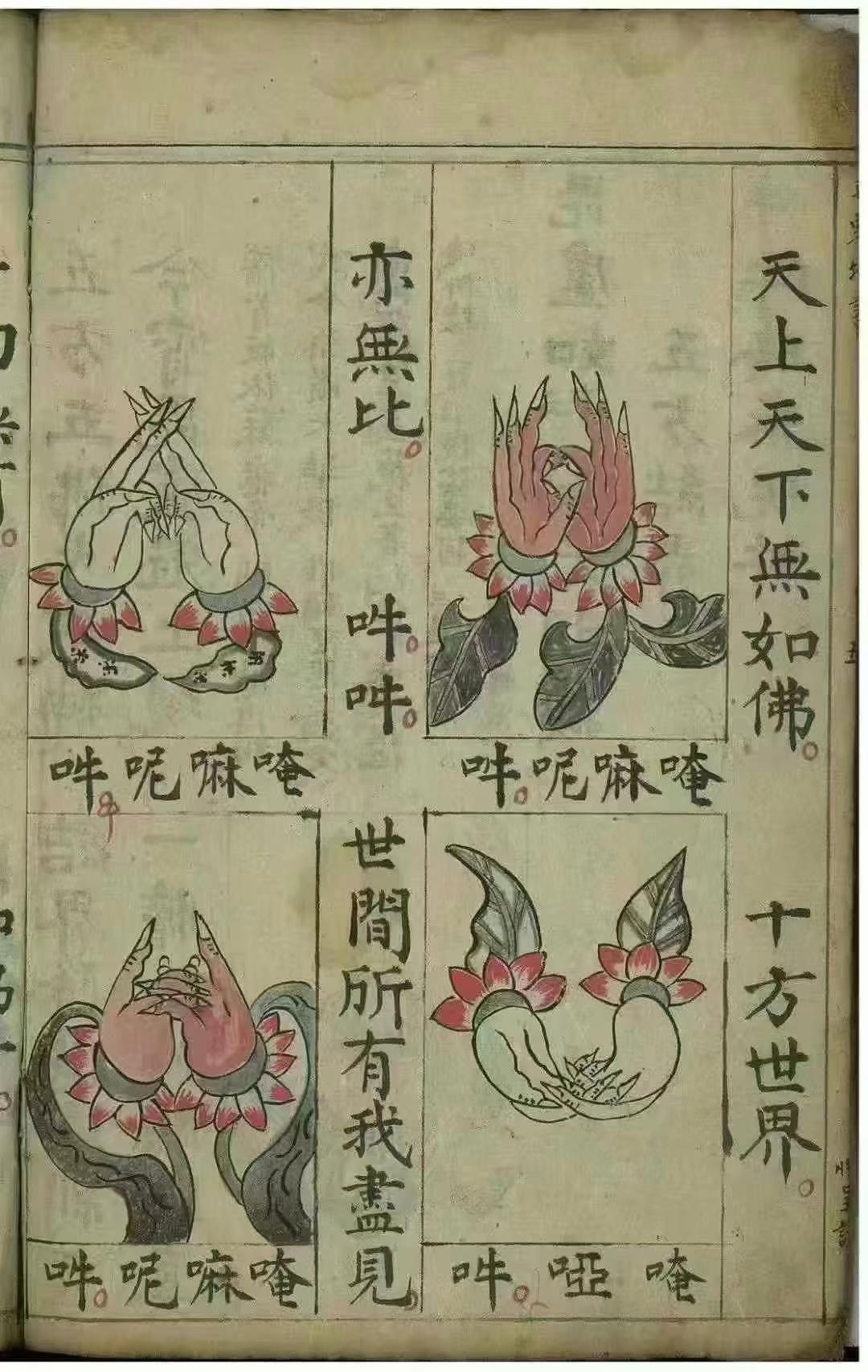 佛教文化佛手印《瑜伽焰口施食仪》 102页面