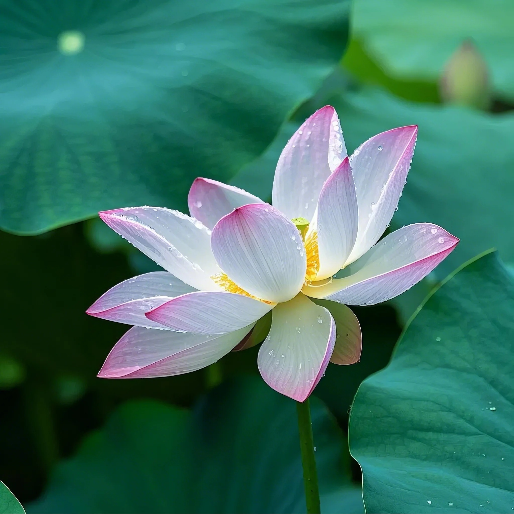 清新荷花壁纸 接天莲叶无穷碧