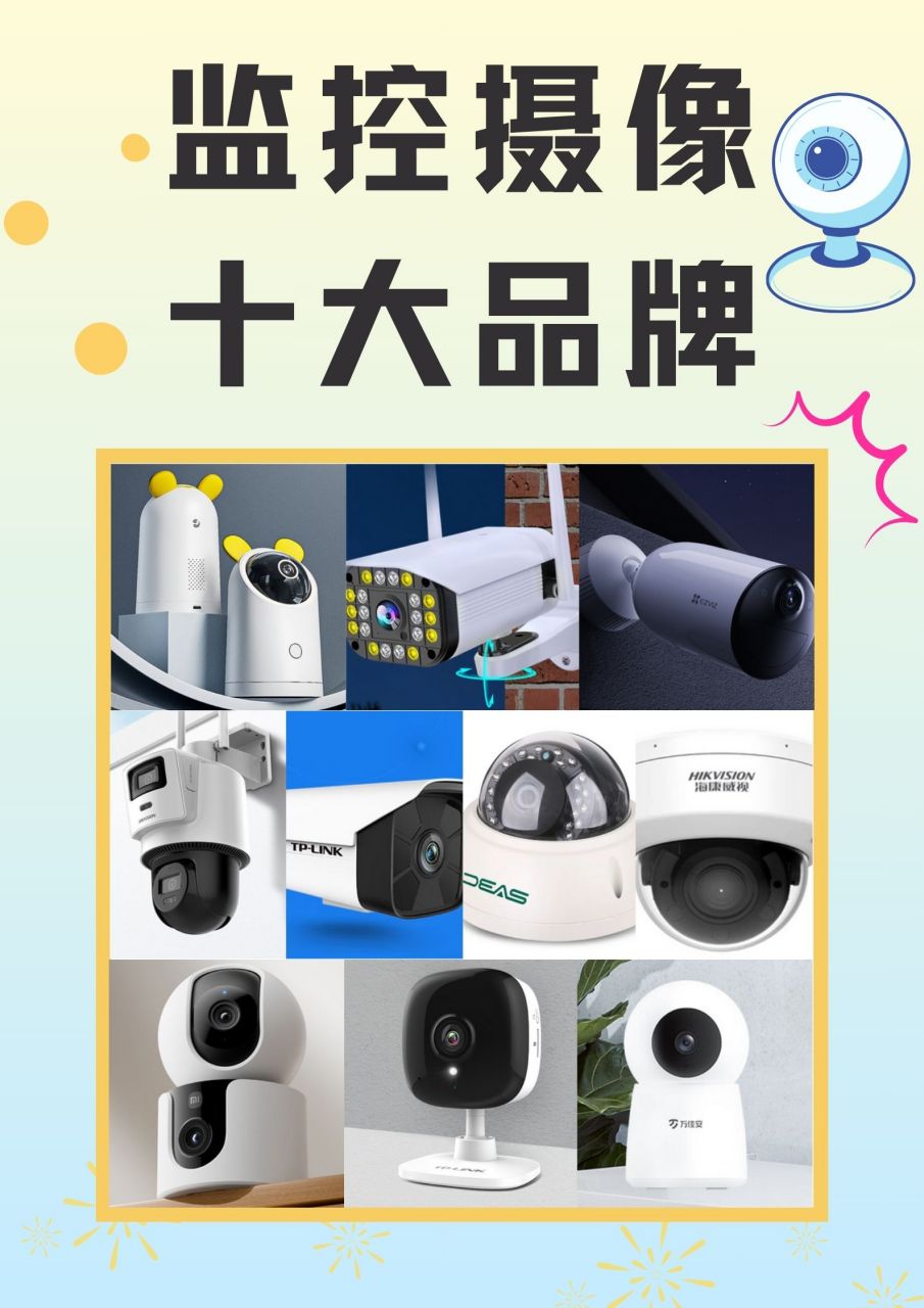 99十大品牌监控摄像,选它就对了!