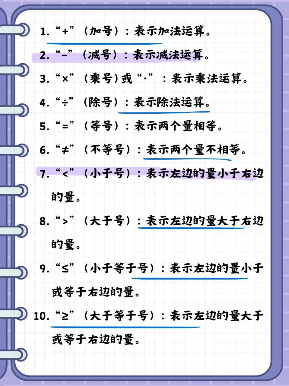 高中数学符号全览及含义解析  数学中可是有很多有趣的常见的符号