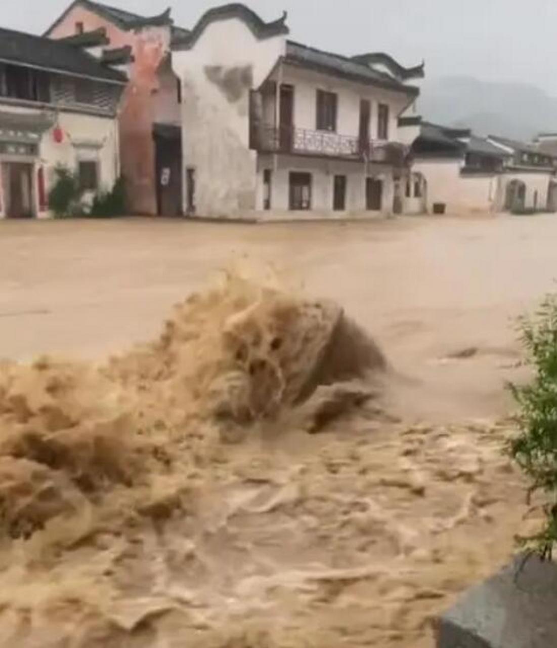 安徽洪水事件图片