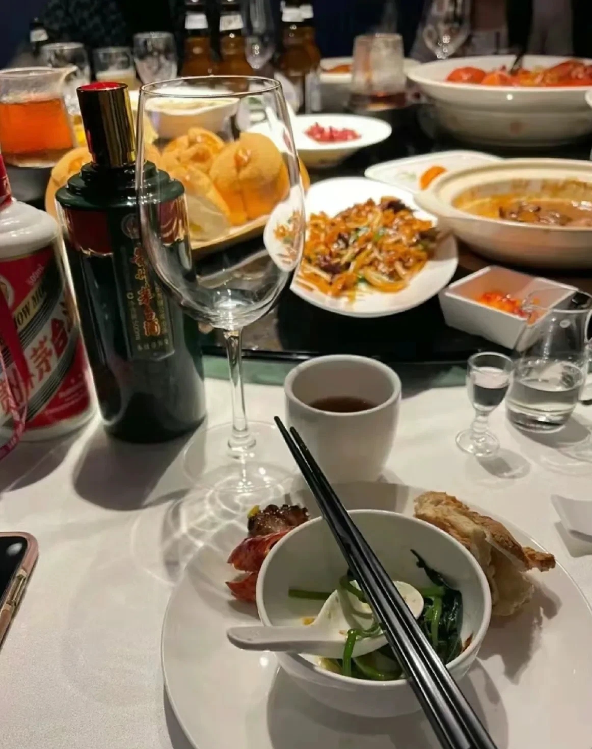 吃大餐图片 喝酒图片