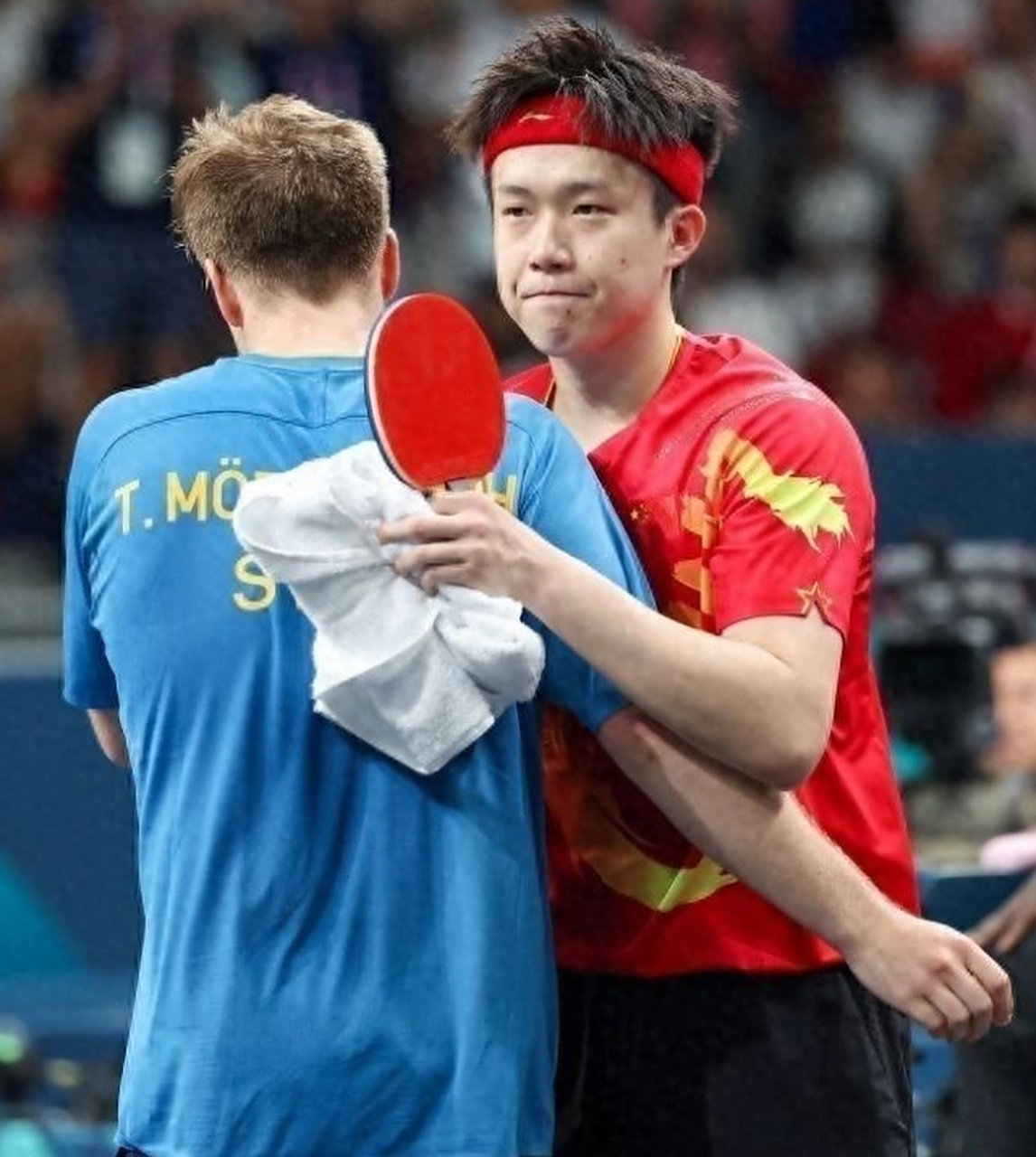 许昕回应王楚钦出局:教练看重你在低谷的信念 不会输球一棒子打死  有