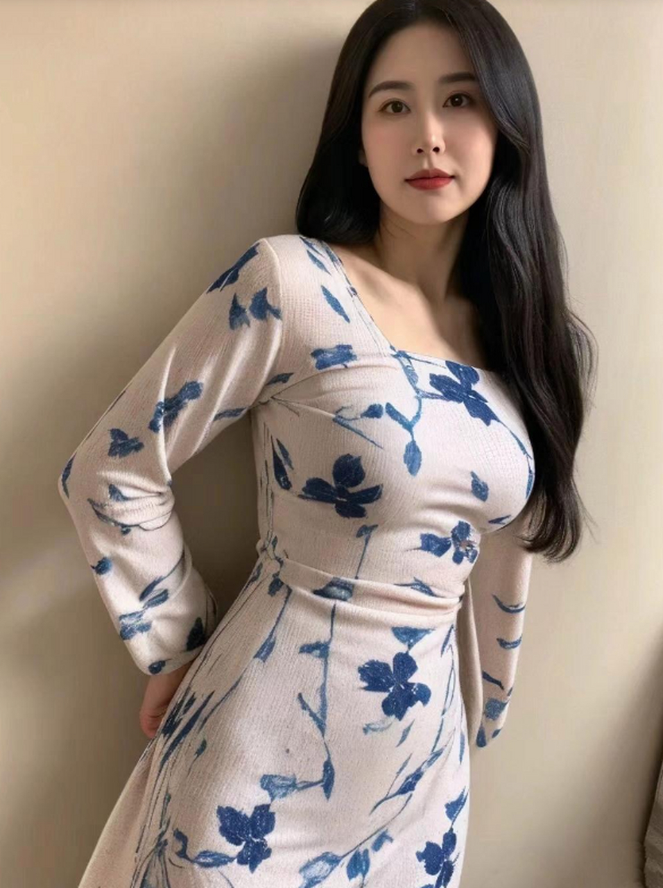 40岁的老阿姨散发着神秘的韵味,也许这就是天生的女人味儿吧!