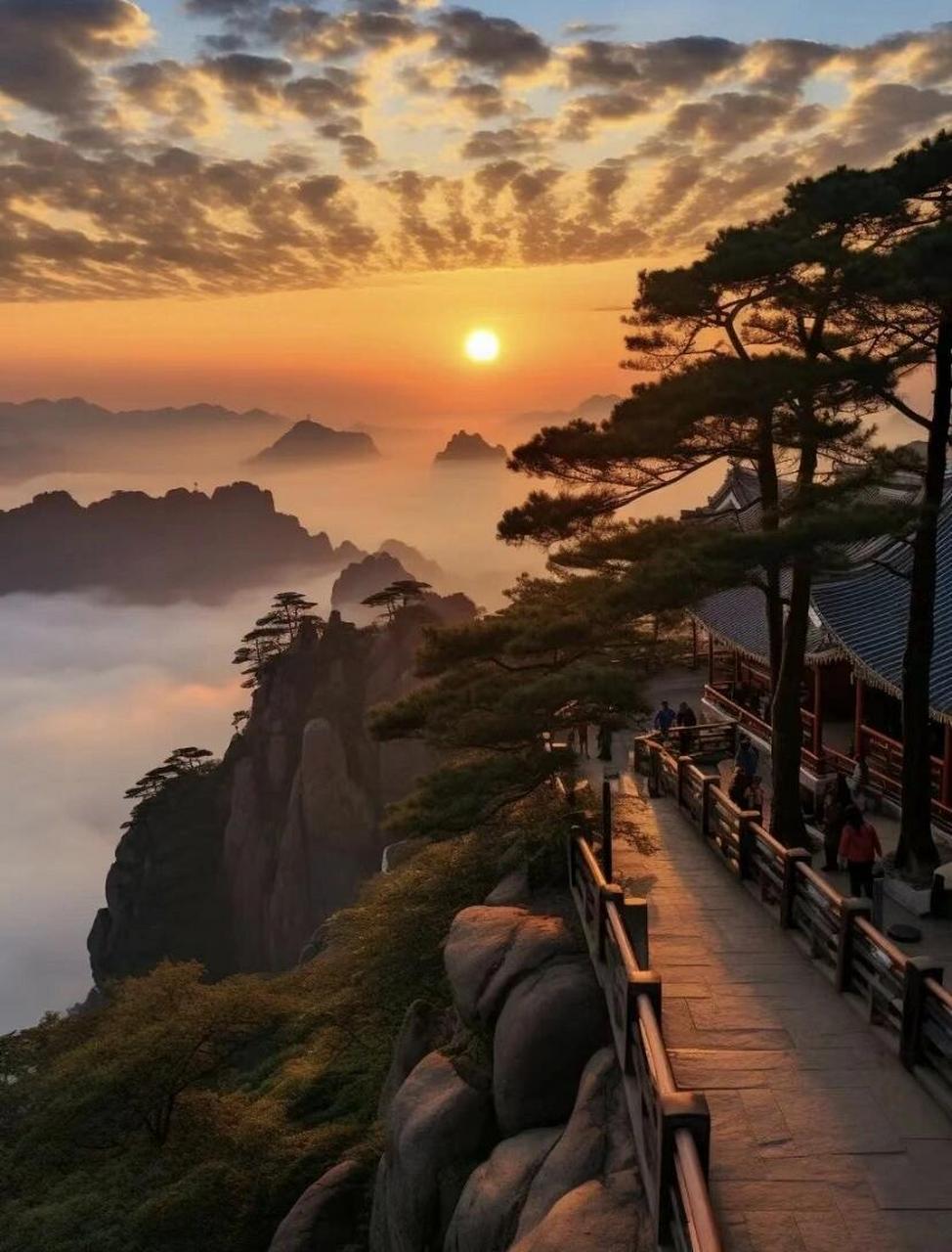 周末约个黄山日出也太酷辣!