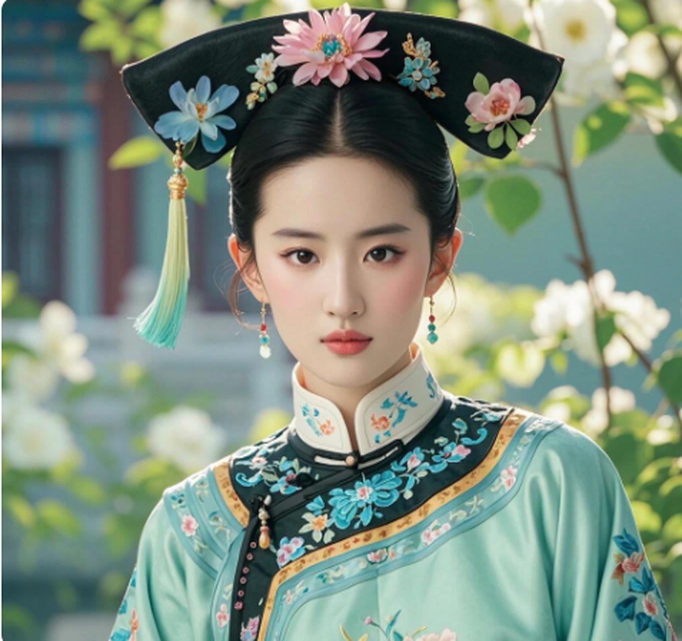 刘亦菲如果拍清宫剧就不用出手了,帝王公子都喜欢她偏爱她啊?