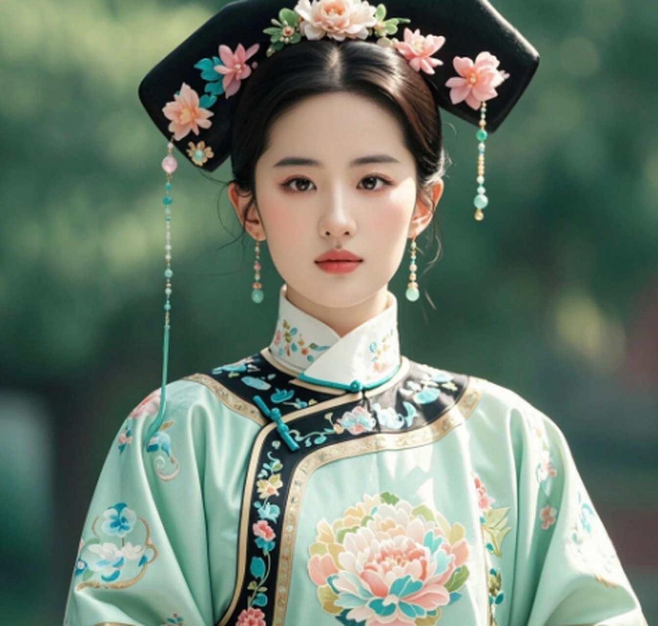 刘亦菲如果拍清宫剧就不用出手了,帝王公子都喜欢她偏爱她啊?