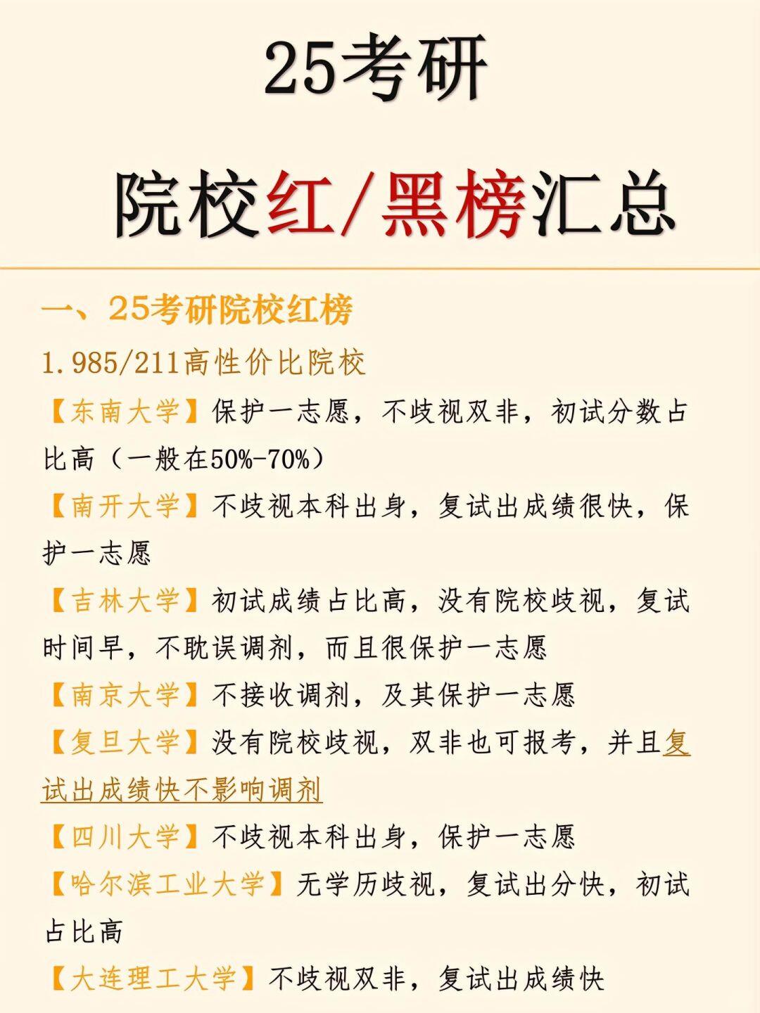 小伙伴们,想要知道怎么选考研的学校和专业吗?