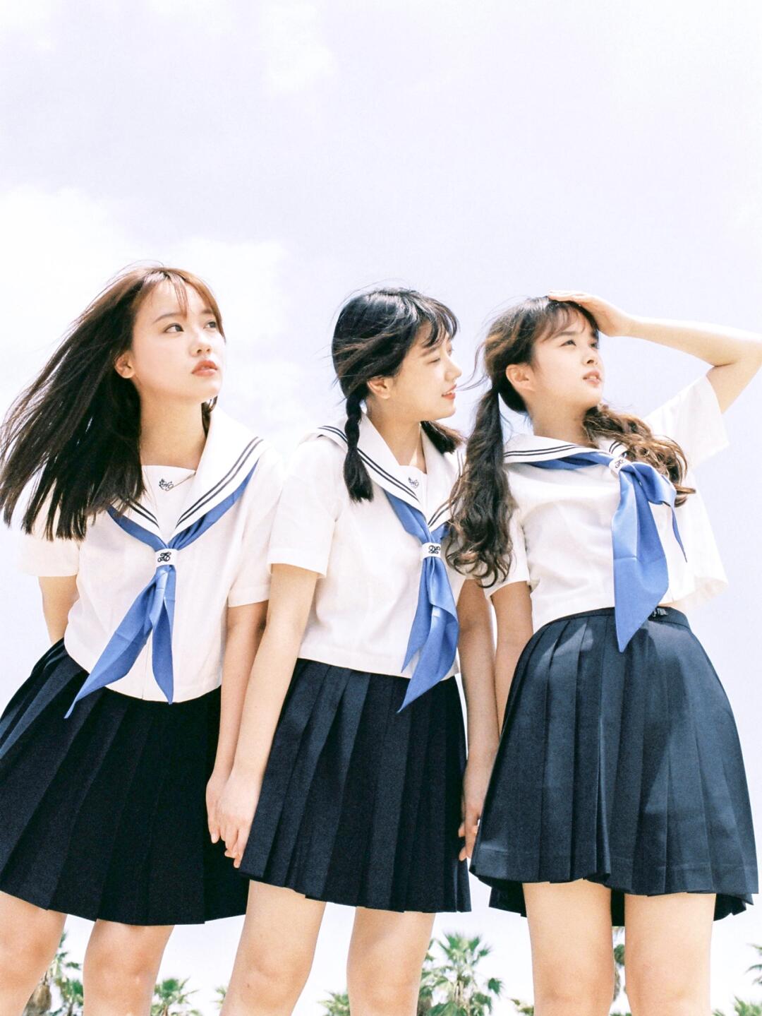 试试这样拍姐妹的日系胶片写真吧!