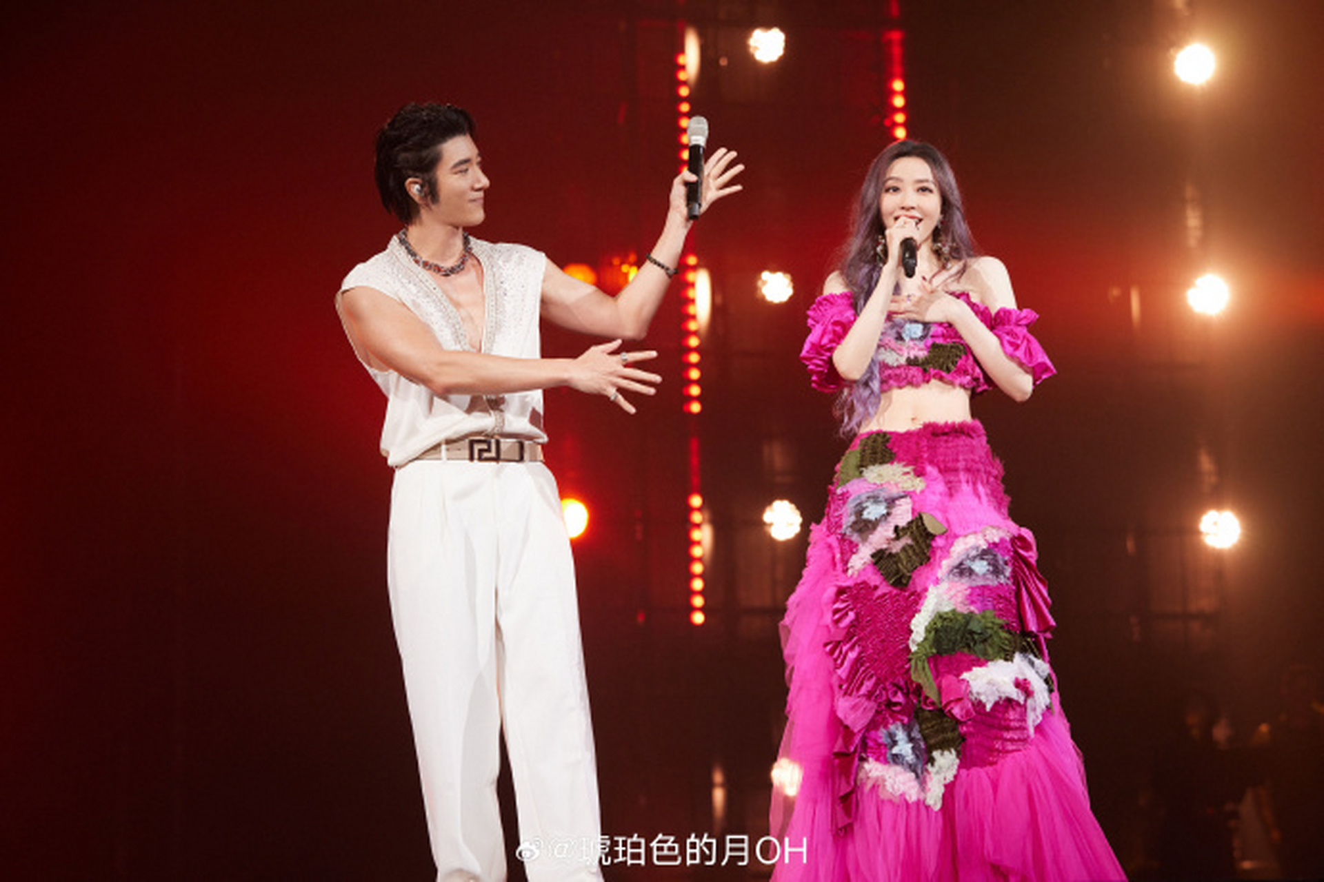 张靓颖王力宏合唱另一个天堂# #动态连更挑战