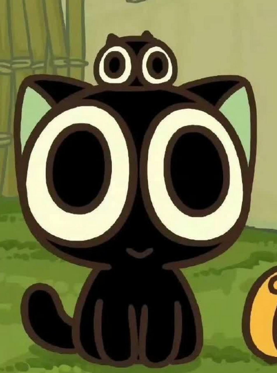 罗小黑诚不欺我,这小黑猫太可爱了