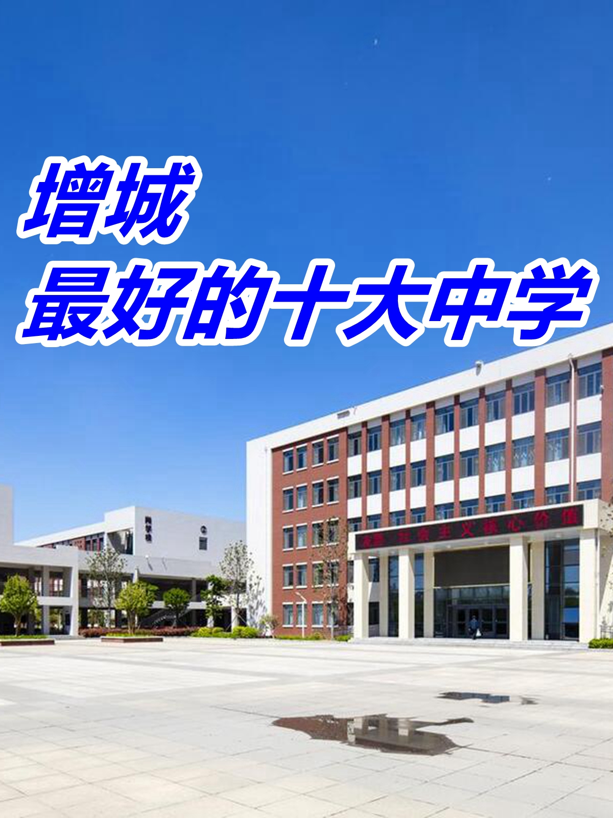 增城中新中学图片