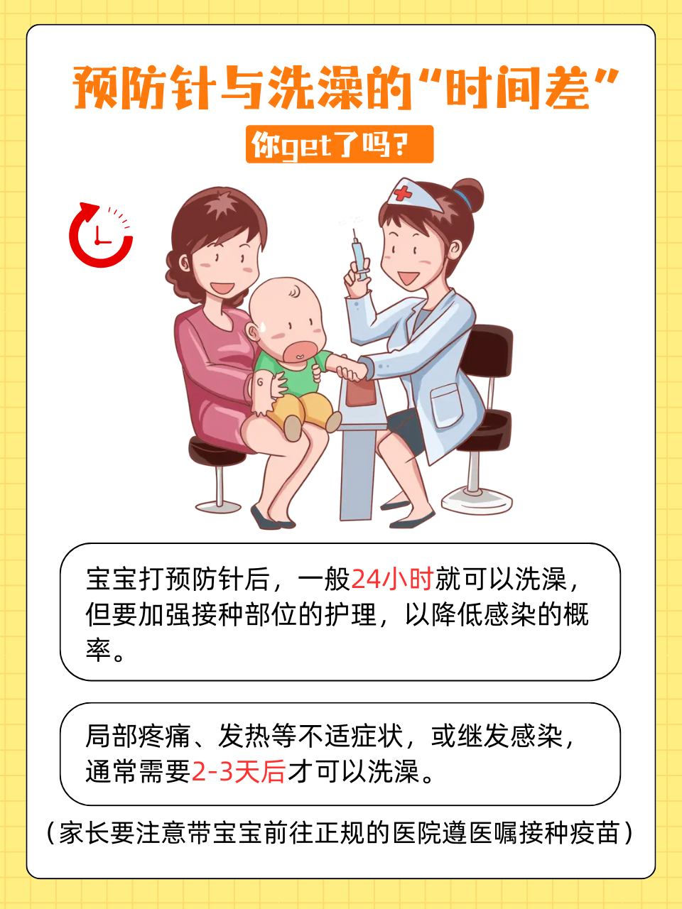 在育儿过程中,给宝宝打预防针和日常洗澡都是再常见不过的事儿啦