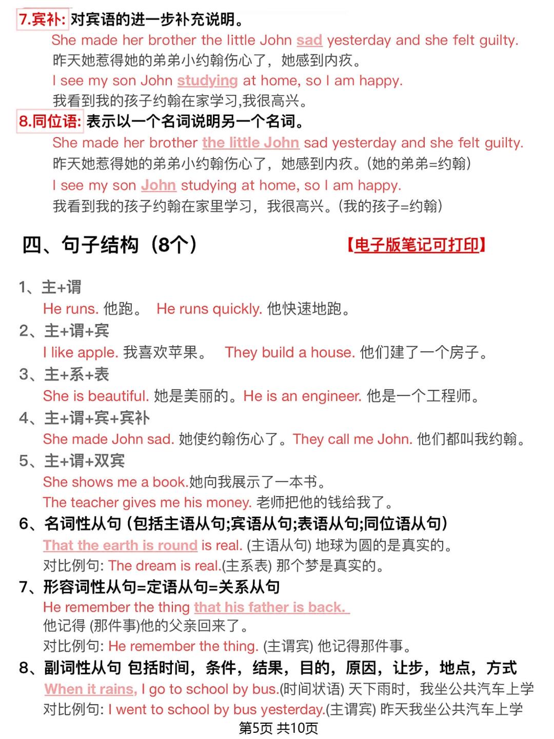 高考英语简单句结构（主谓宾/主系表）的简单介绍