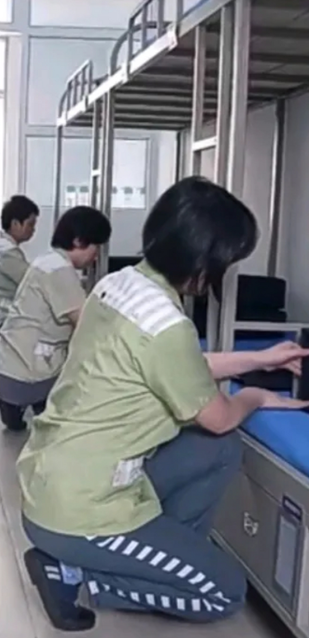 女子监狱有很多年轻的女服刑人员,刑期又不算太长,所以非常注意保持