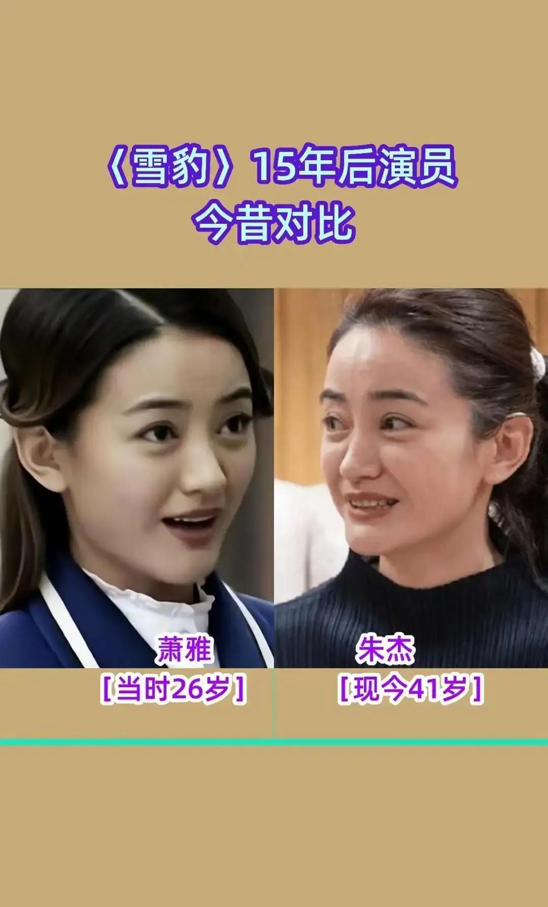 15年时光匆匆而过《雪豹》里的陈怡陶飞霏迎来今昔大蜕变