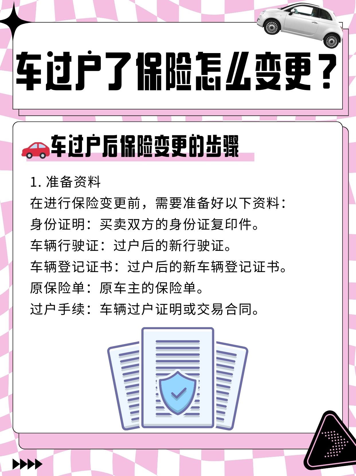 买二手车车辆保险怎么转