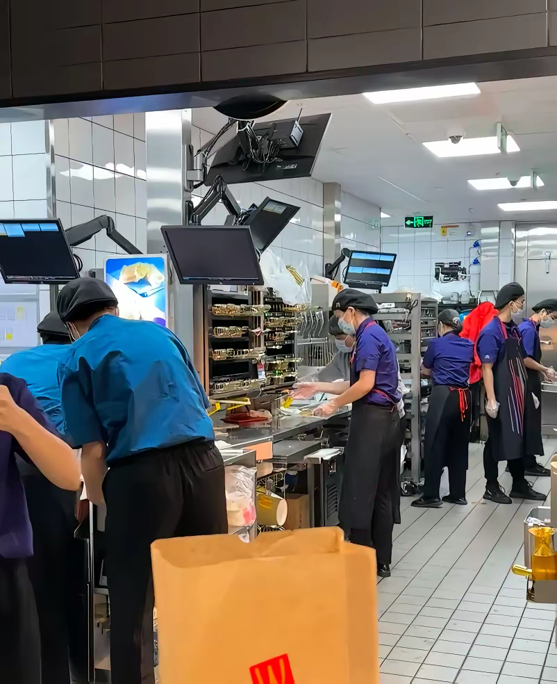 答案是:麦当劳