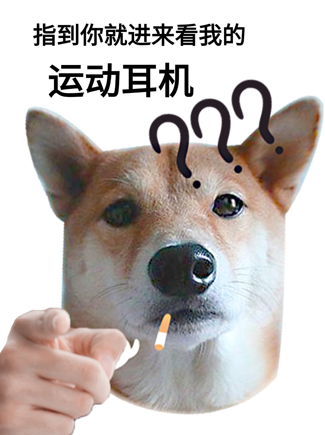 事实猿人听不懂表情包成功耳机搞笑耳机测评梗图