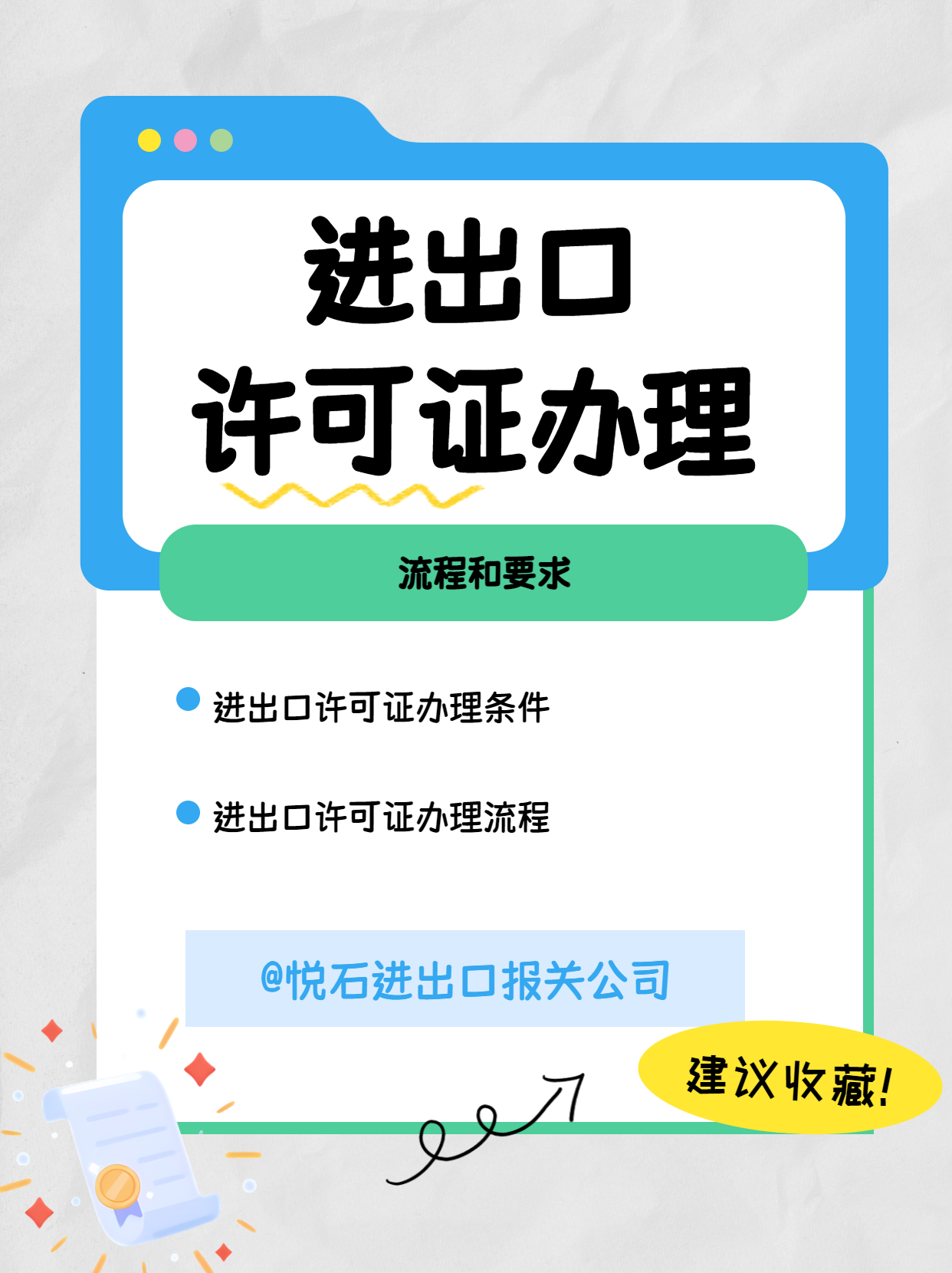 进出口权办理