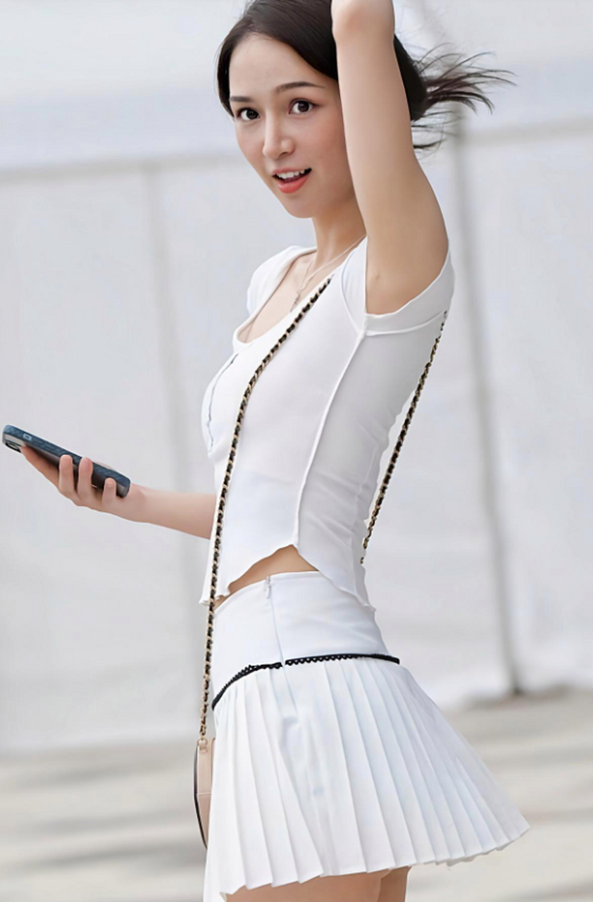 清纯型女生是多少男人心目中的白月光呀!