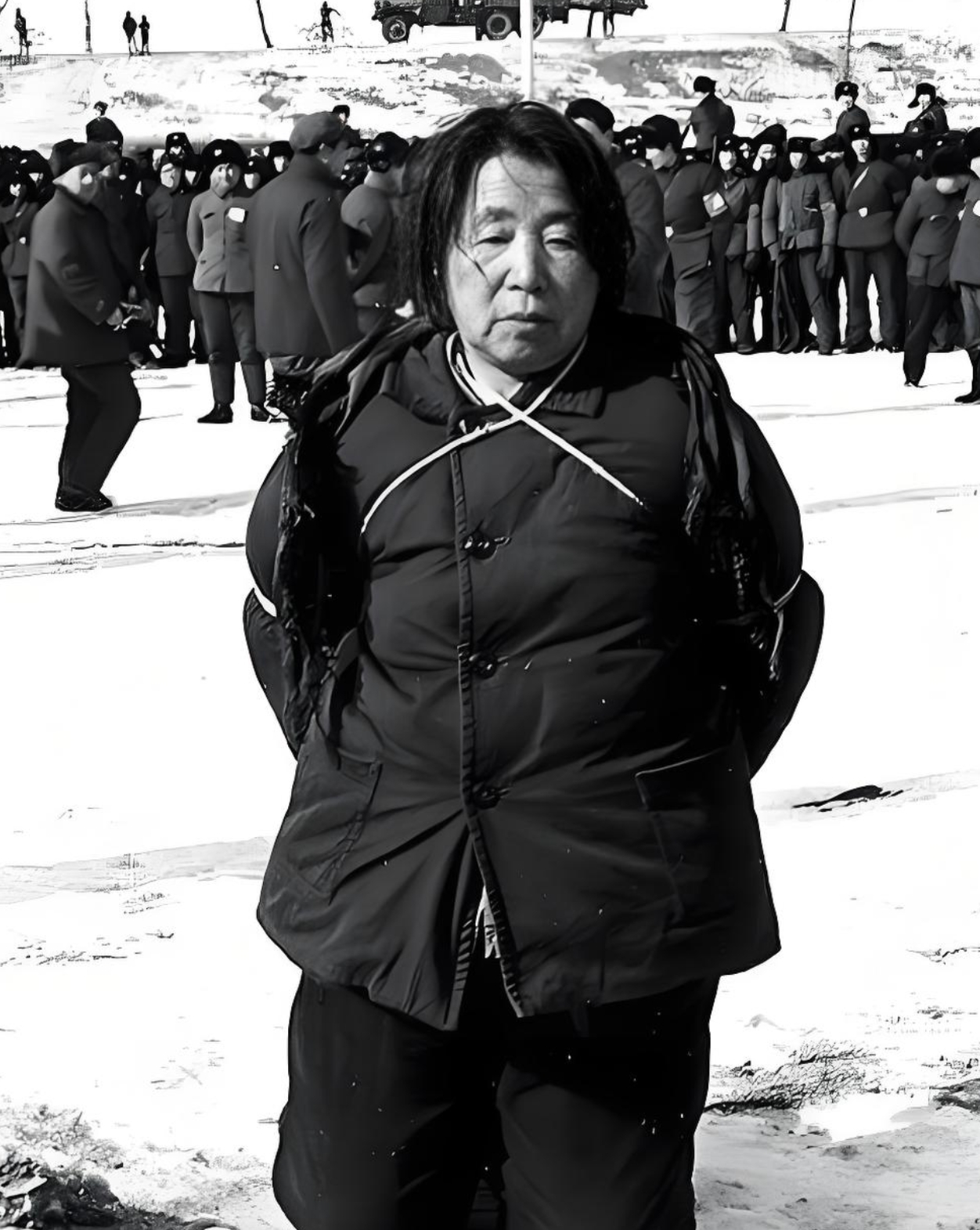 1980年,女囚王守信,原宾县燃料公司领袖,因贪婪侵吞公款53万元,背离