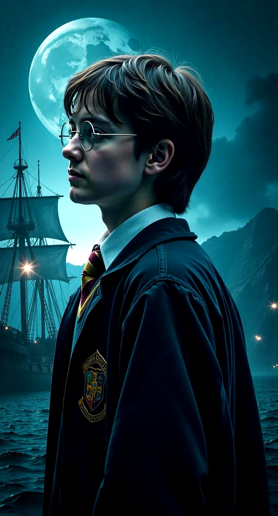 第一次制作成功电影海报《哈利·波特》,那种兴奋难以言表!