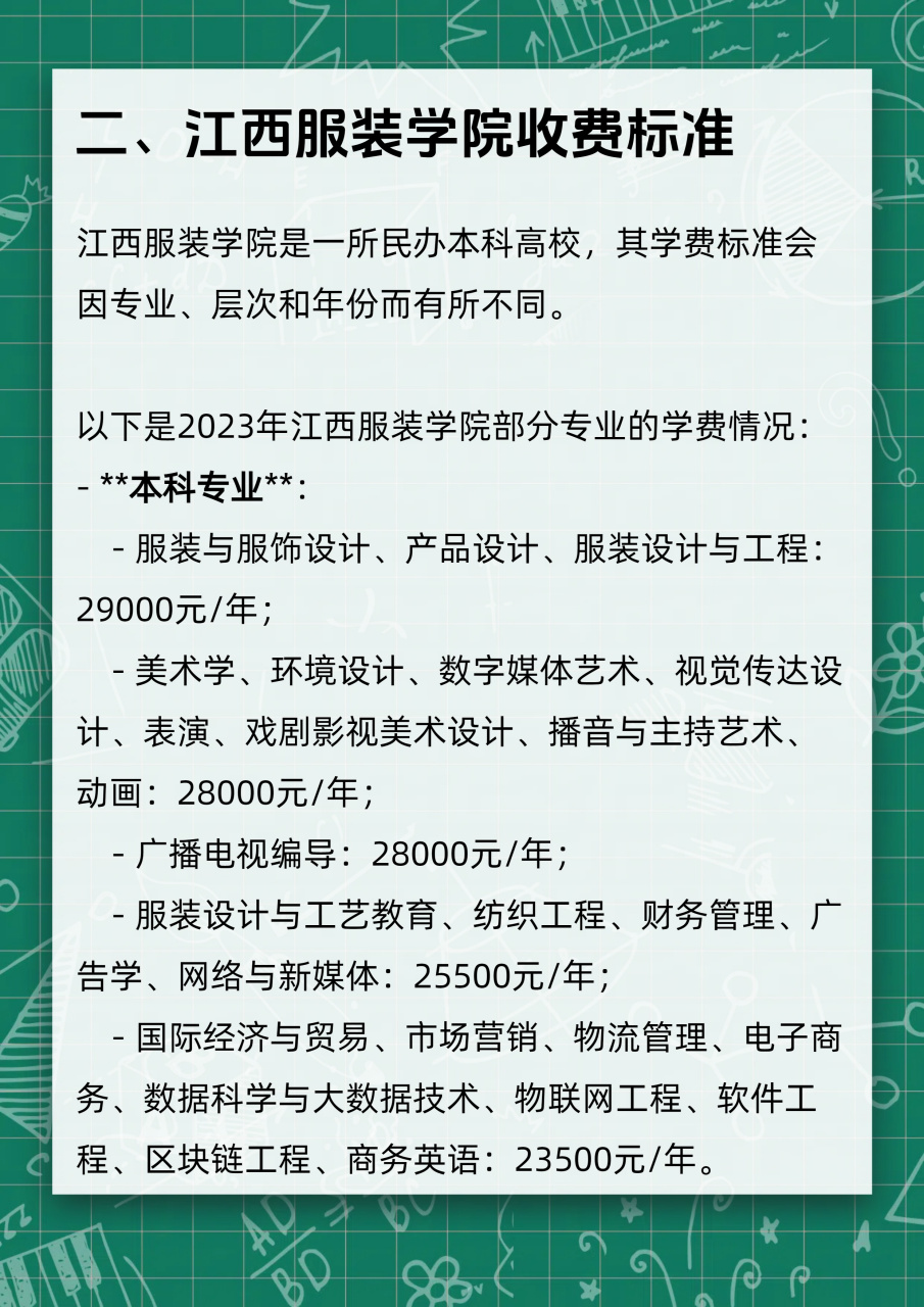 江西服装学院学费大揭秘,你敢看吗?