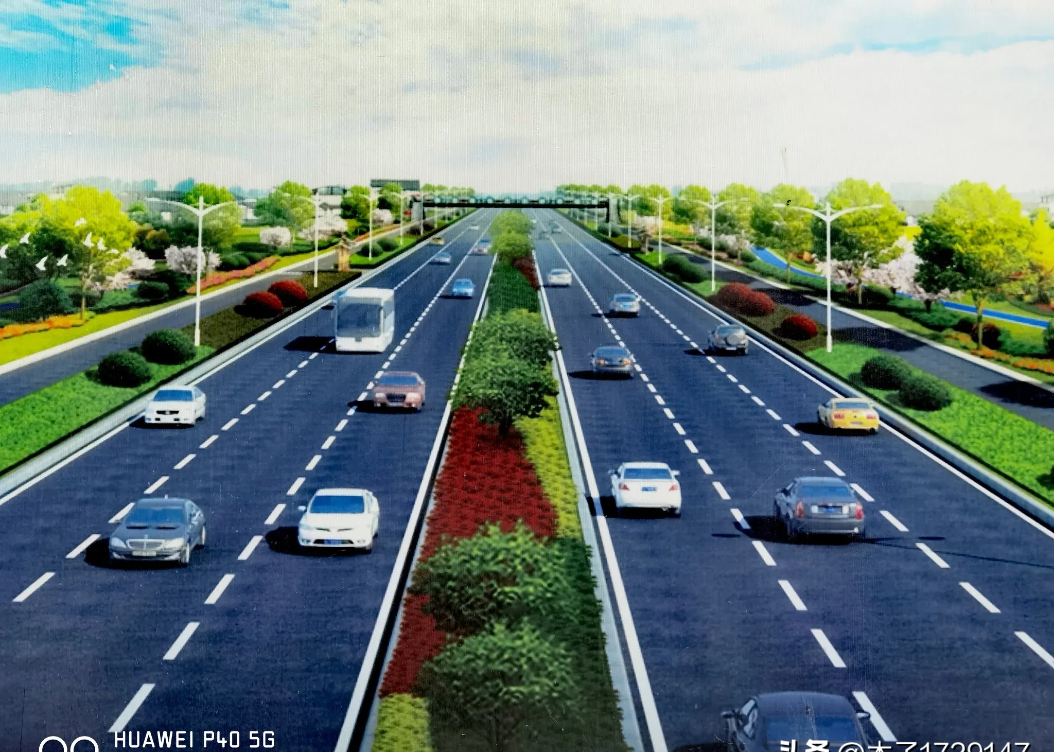 成都市五环路温江公平凤柳路口段的施工备受瞩目