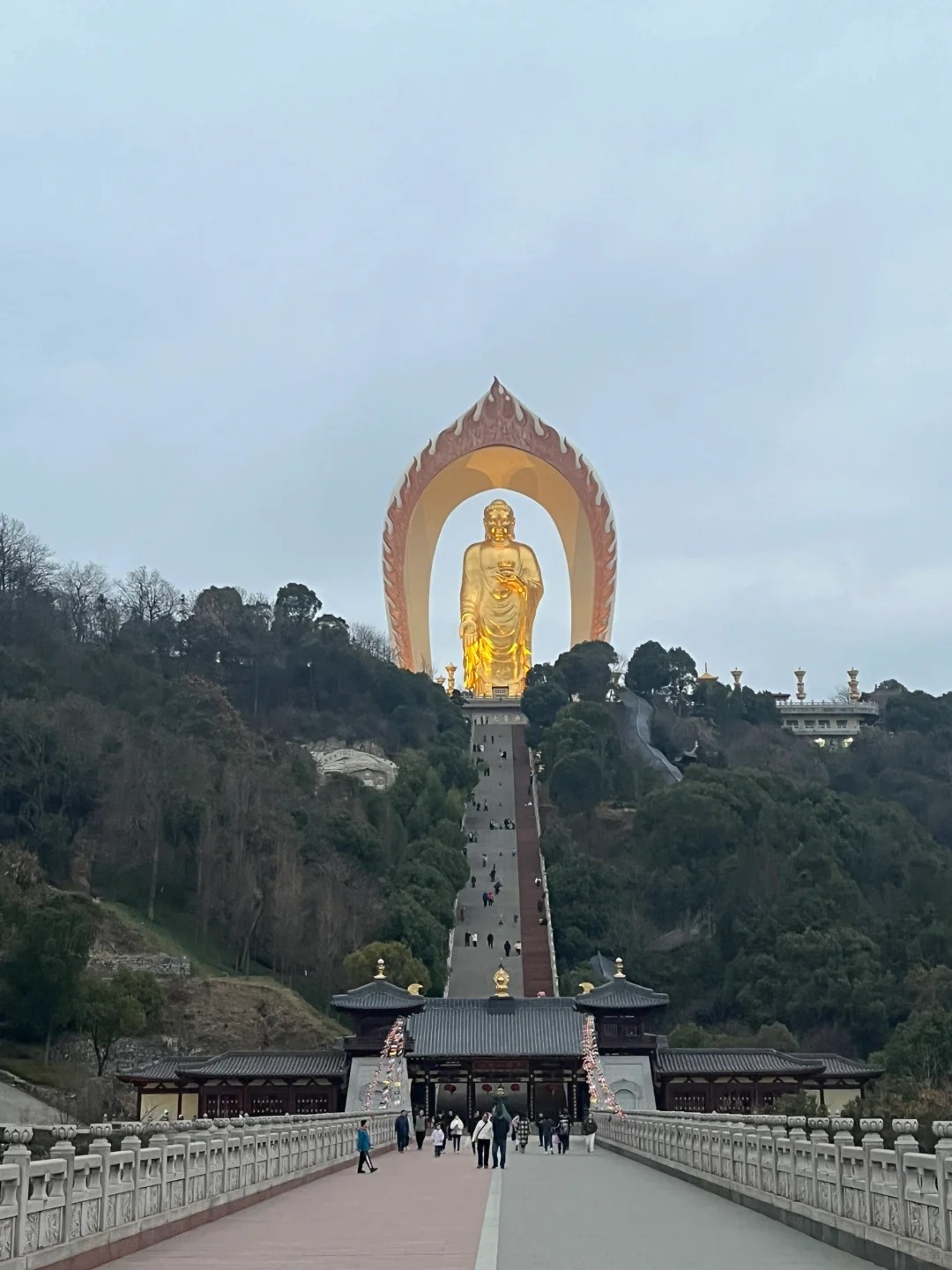 大名鼎鼎的东林大佛位于江西省九江市庐山风景区,世界上最高的阿弥陀