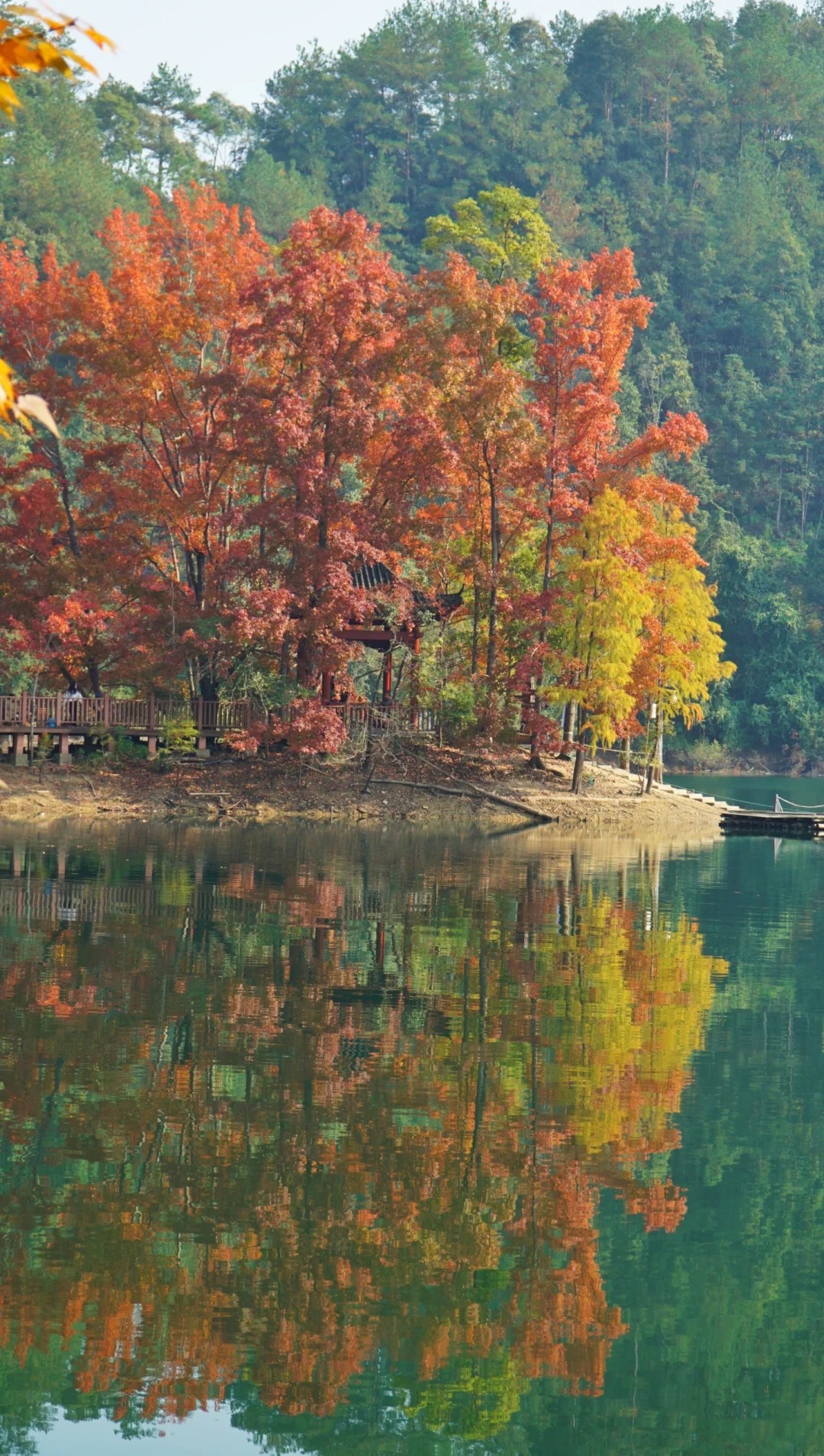 陡水湖风景区图片