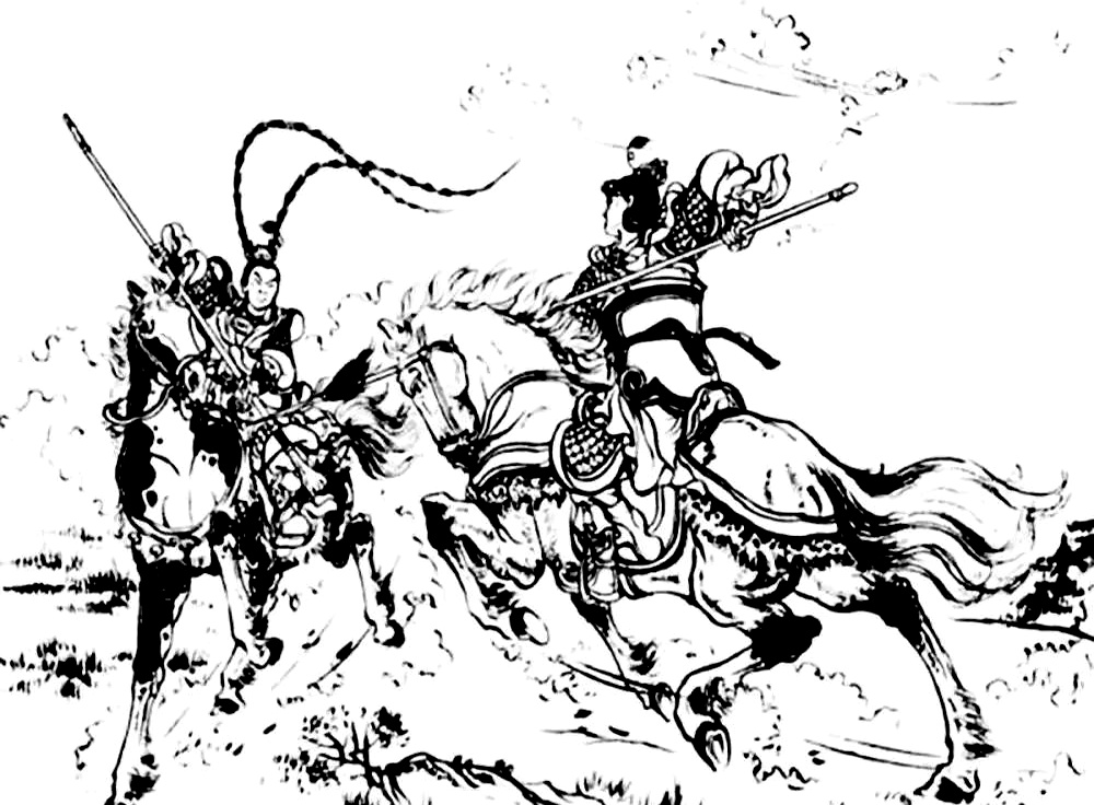 大太保李嗣源,二太保李嗣昭,还有三到八太保,一个个都输给了小将军的