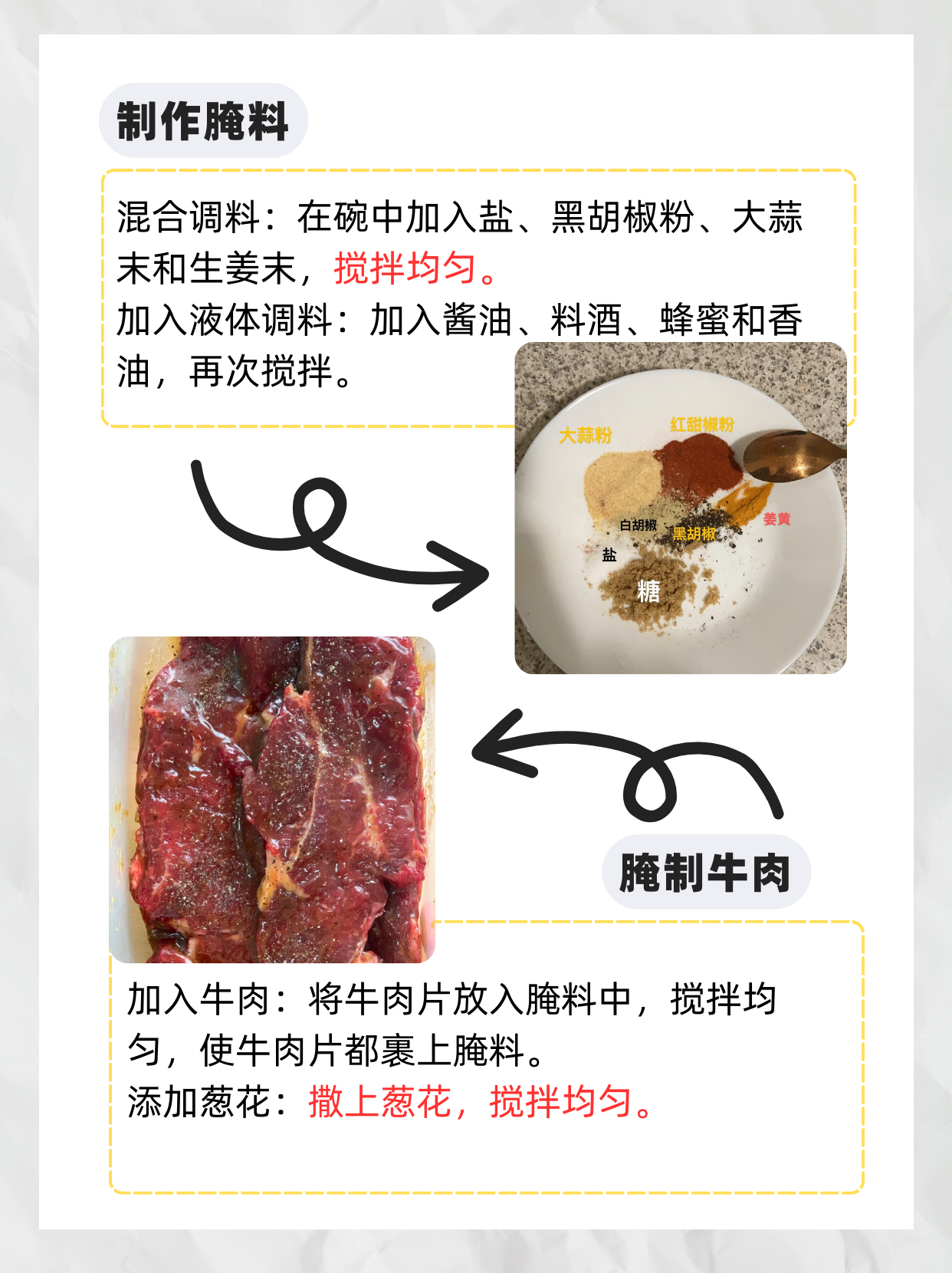 牛肉怎么腌制